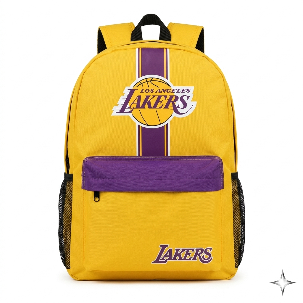 Los Angeles Lakers Backpack – Yellow & Purple