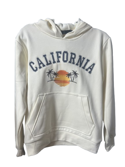 California Sunset Hoodie – Cream