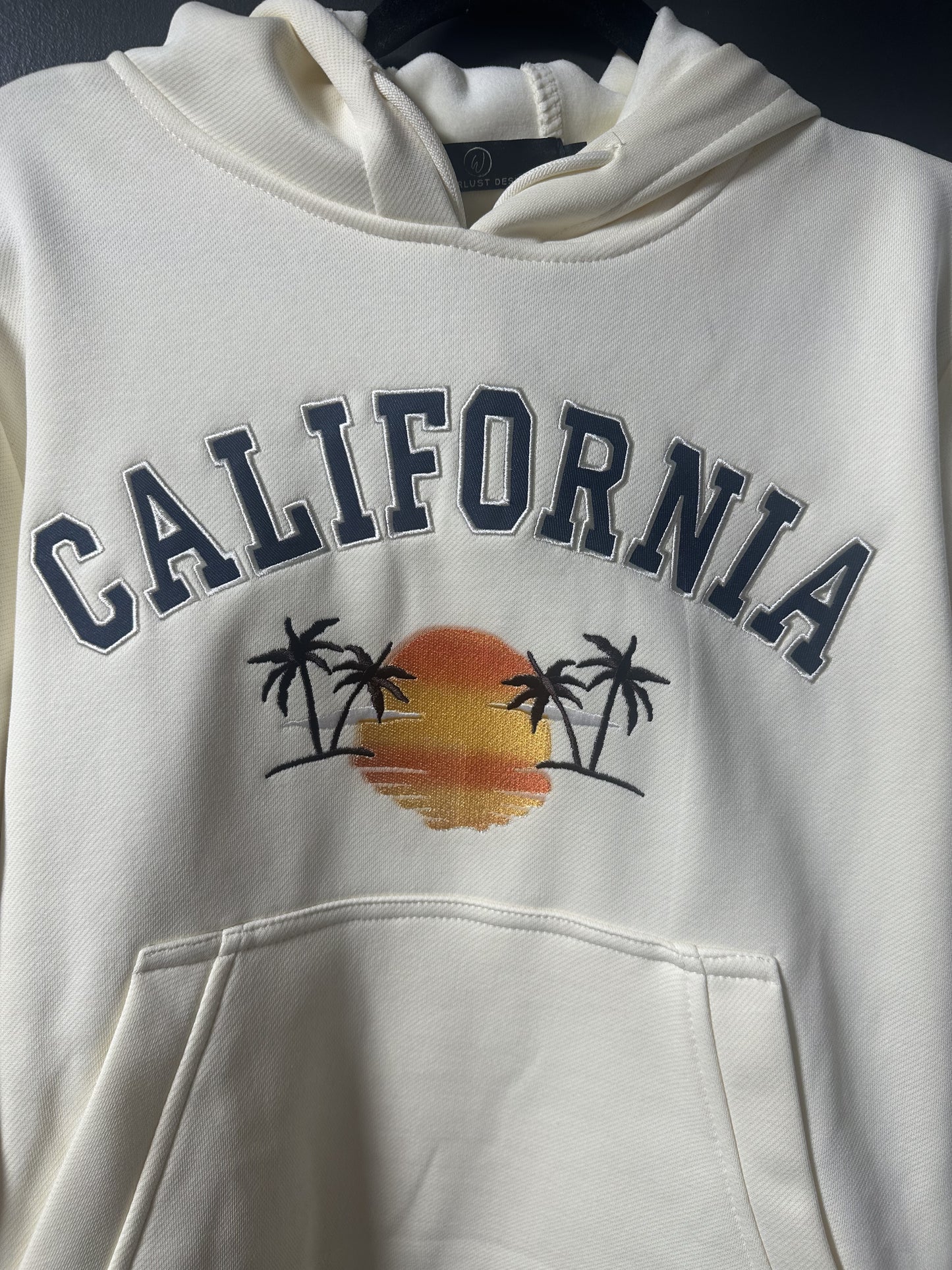 California Sunset Hoodie – Cream