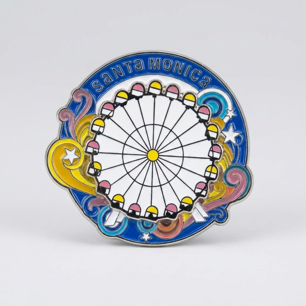 Santa Monica Ferris Wheel pin