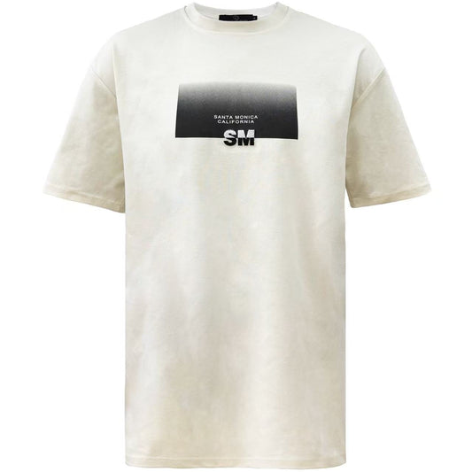 Santa Monica Gradient Block Graphic Tee - Off-white