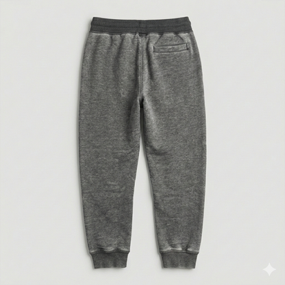 Vintage Acid-Wash Joggers - Charcoal