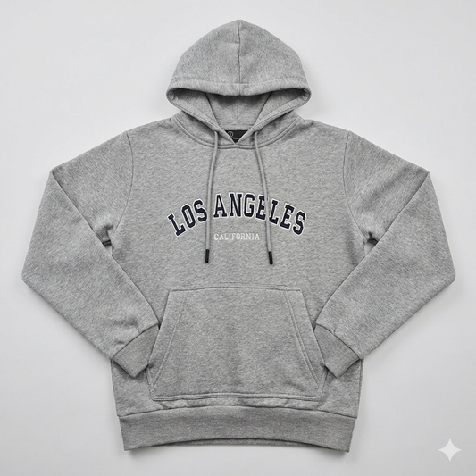 Heritage Varsity Hoodie - Heather Grey