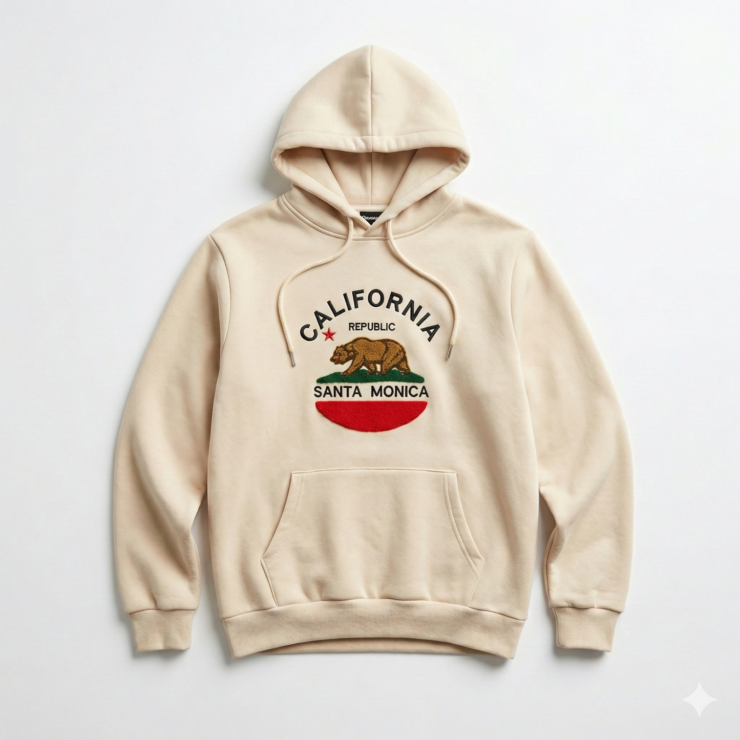 California Republic "Santa Monica" Hoodie - Cream