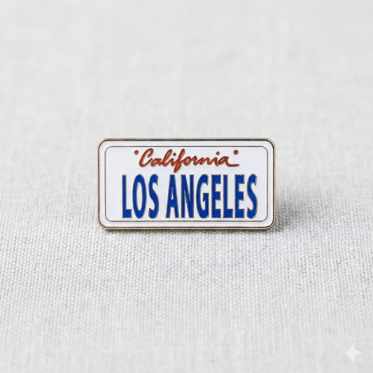 Los Angeles License Plate Magnet