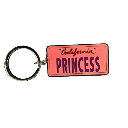 Pink "Princess" Keychain