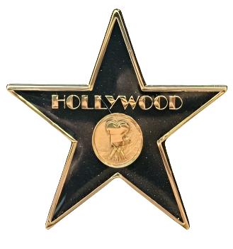 Black Hollywood Magnet