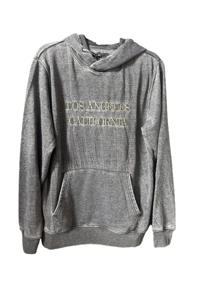 Washed Los Angeles Hoodie – Charcoal