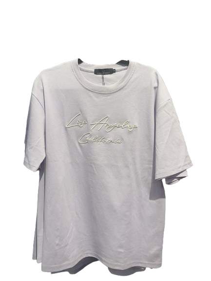 Script LA Tee – Lavender