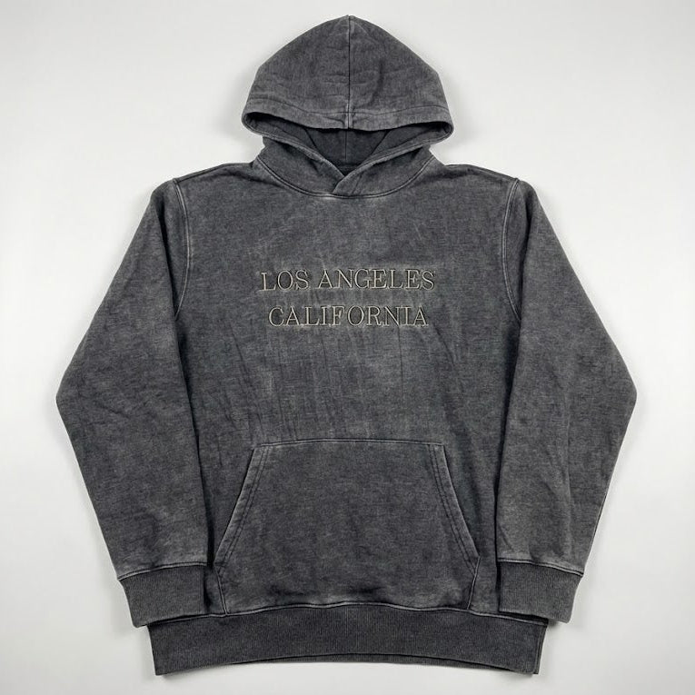 Washed Los Angeles Hoodie – Charcoal