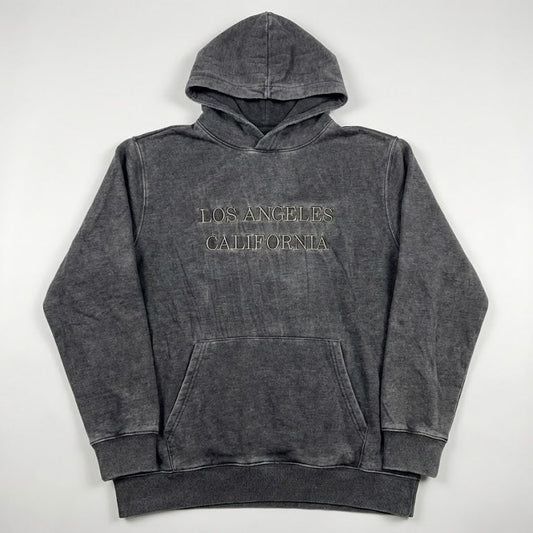 Washed Los Angeles Hoodie – Charcoal
