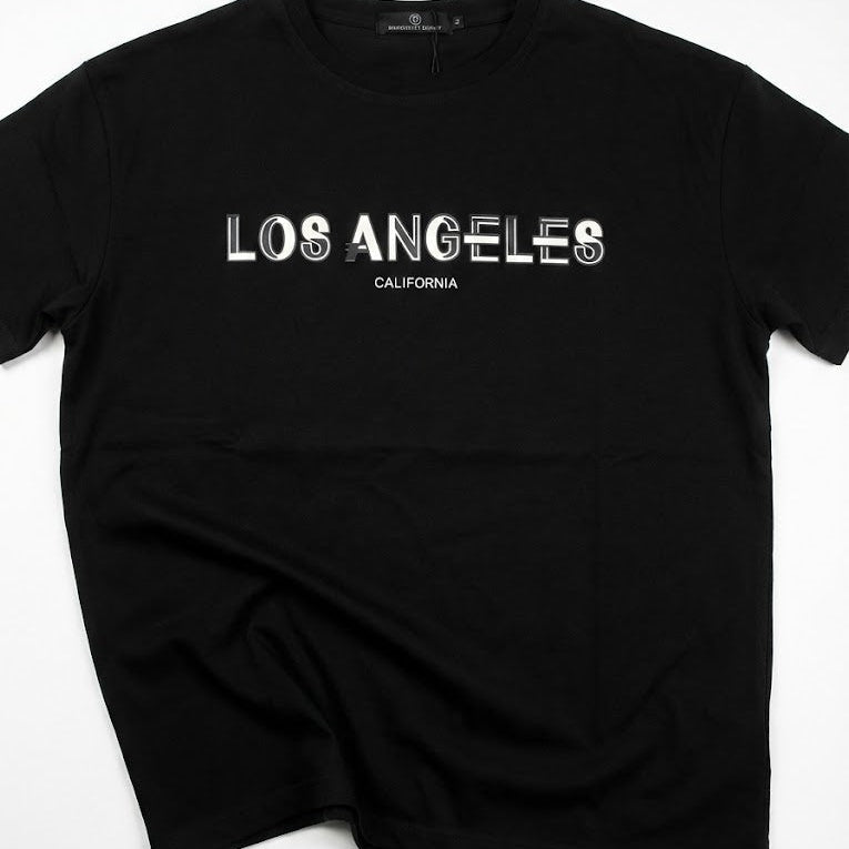 Double Vision LA Tee – Black