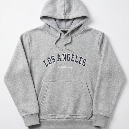 Classic Los Angeles Hoodie – Heather Grey