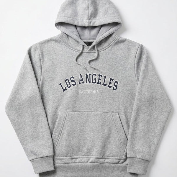 Classic Los Angeles Hoodie – Heather Grey