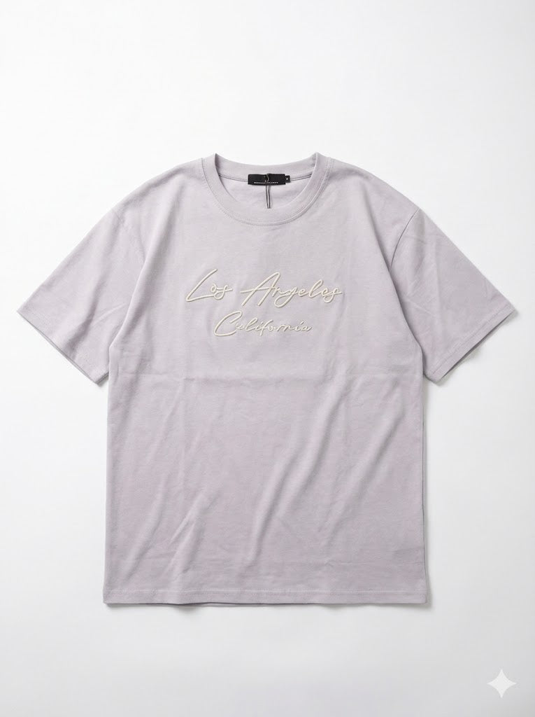 Script LA Tee – Lavender