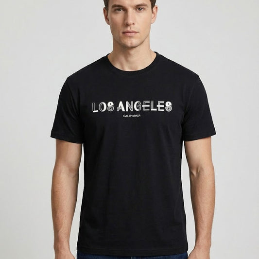Double Vision LA Tee – Black